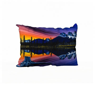 Reflecting on Sisterhood pillow by Mountain Moves