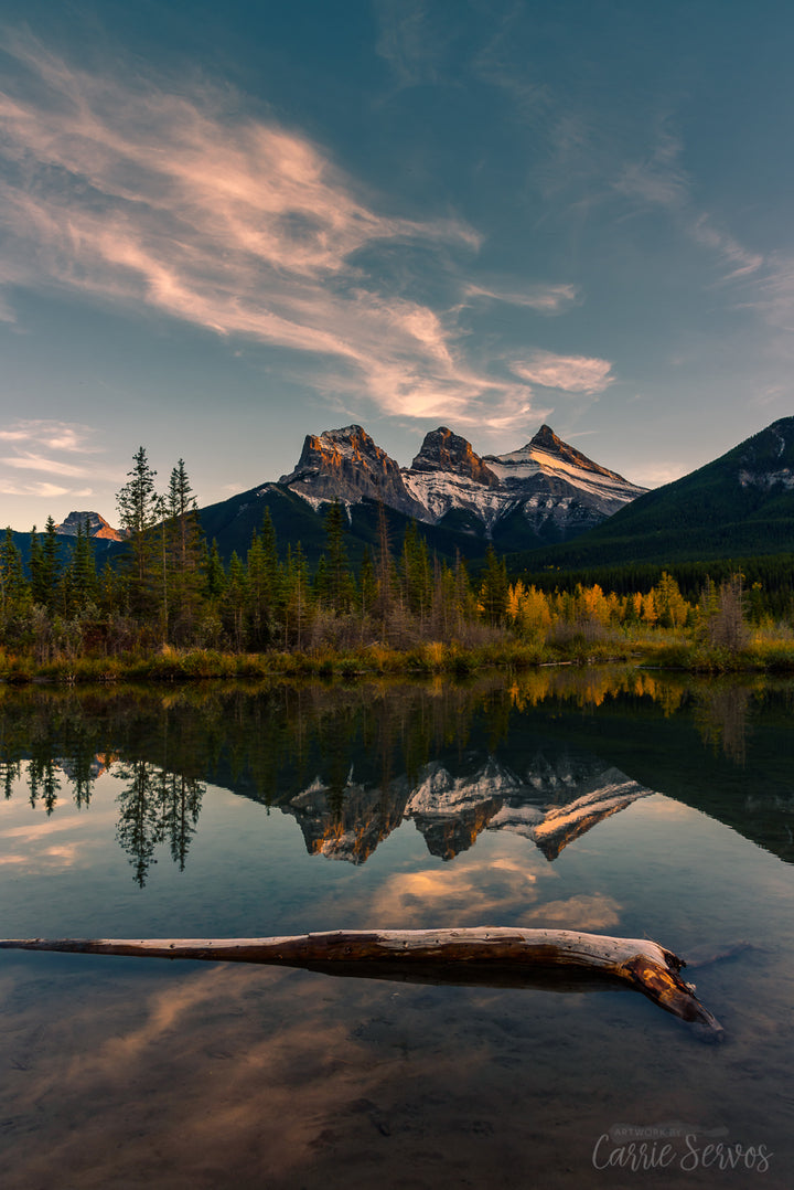 Reflecting Sisters photograph by Carrie Servos